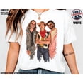 thumbnail image 1 of Jonas Brothers Halloween Cowboy Band Adults T-shirt, Retro Spooky Season Fan Shirt,White Color,Size 2XL, 1 of 5