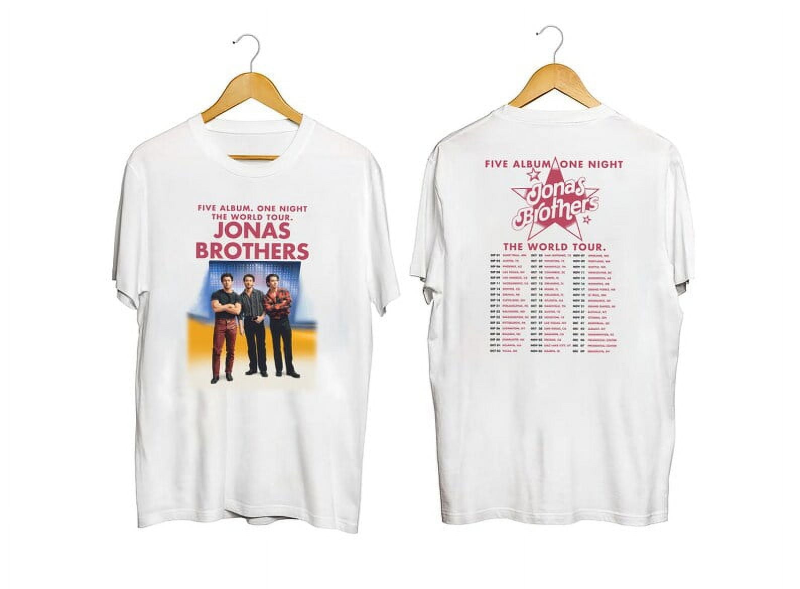 T-shirt Jonas Brothers Music - Cadeau Fan, Taille Unisexe, Coton