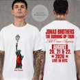 thumbnail image 1 of Jonas Brothers New York Pop Up Burning Up Tour 2026 T-Shirt, 1 of 5