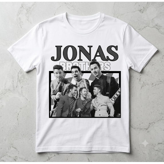 Jonas Brothers Shirt, Fan Gift T-shirt Sizes S-5XL