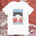 thumbnail image 1 of Jonas Brothers Tour 2025 T-Shirt Greetings From Your Hometown, 1 of 5
