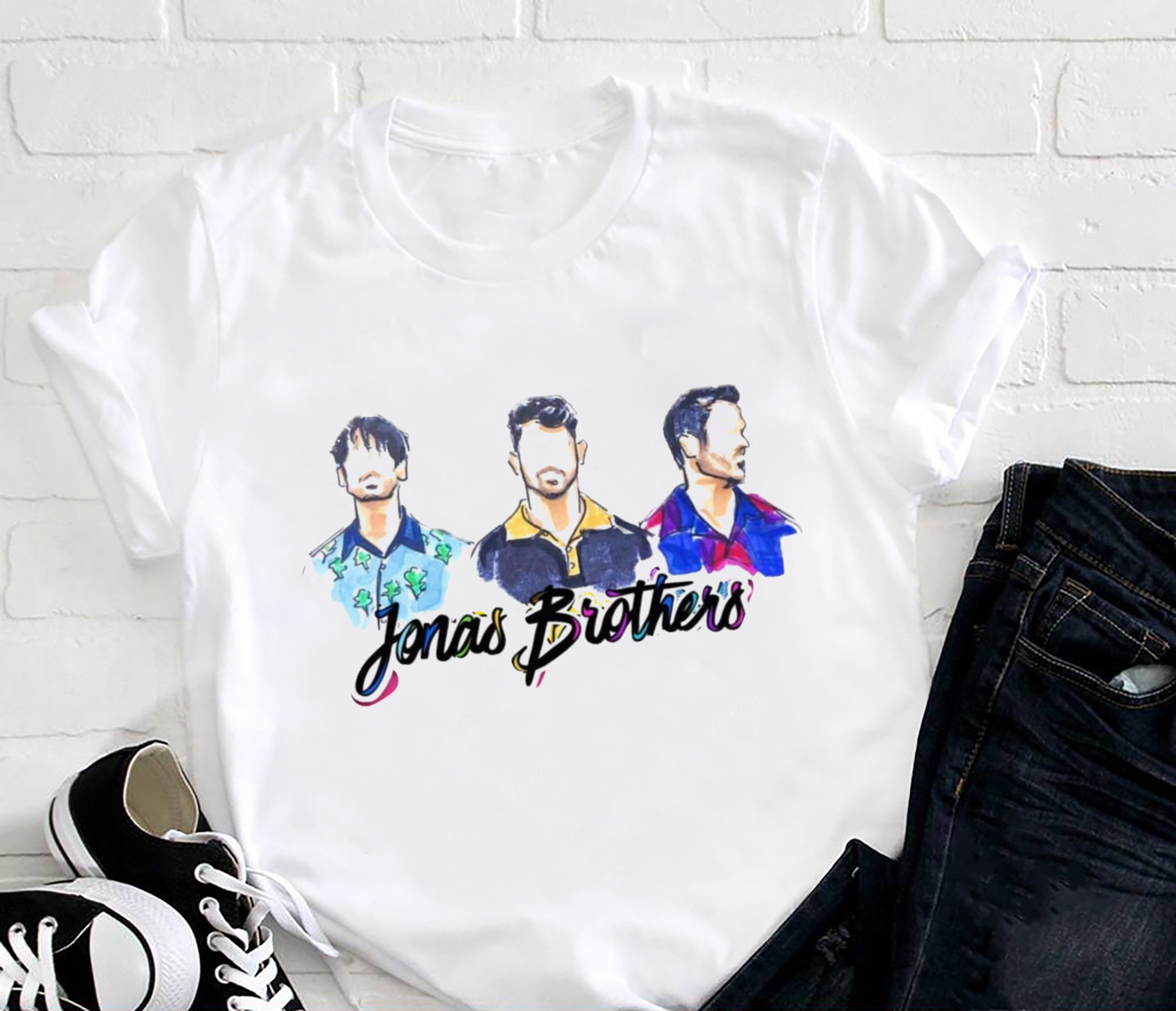 Jonas Brothers Vintage TShirt, Jonas Brothers Shirt Fan Gifts, Jonas
