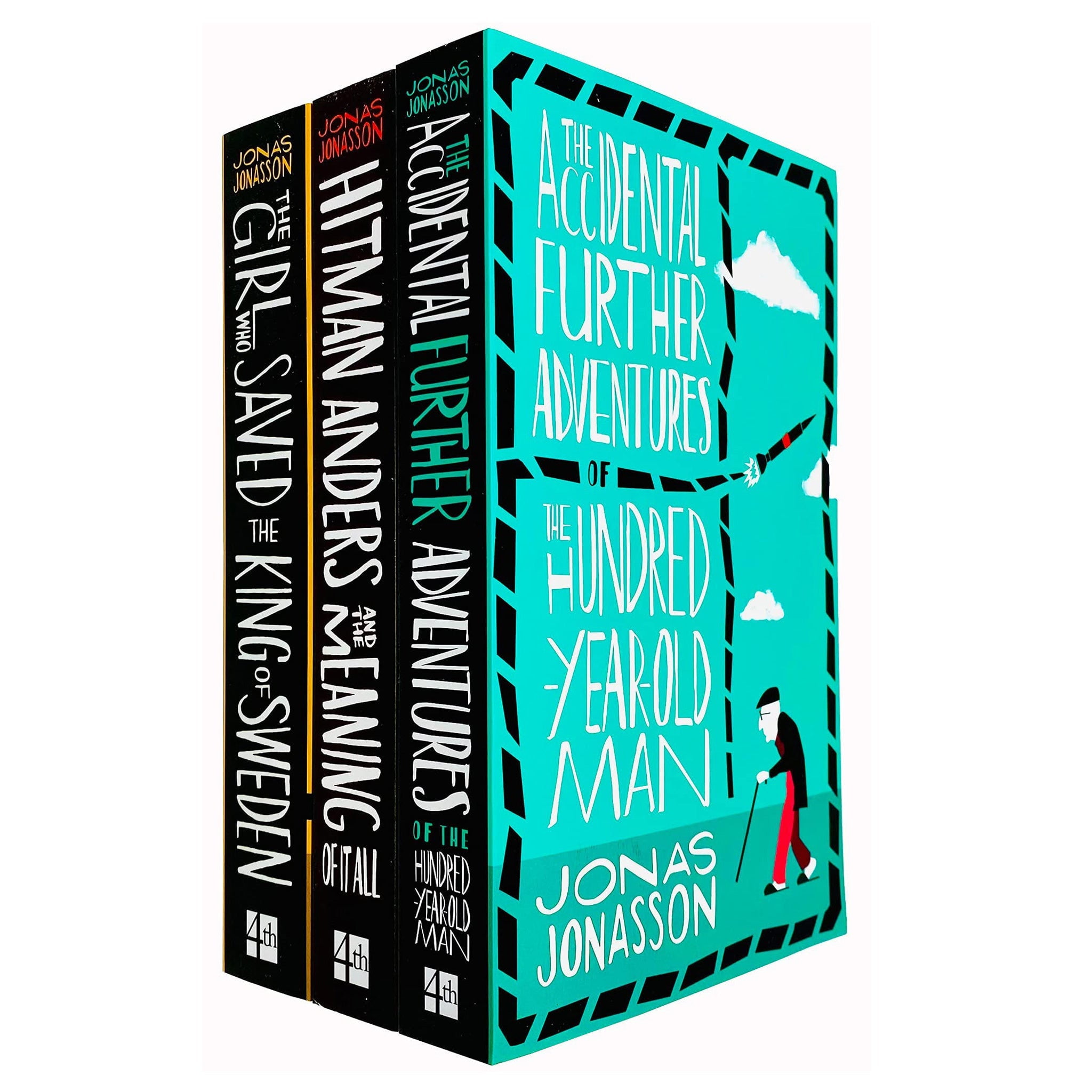 Jonas Jonasson 3 Books Collection Set (Accidental Further Adventures