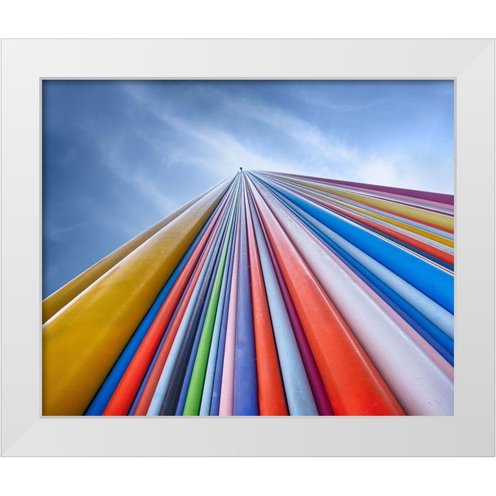 Jonas, Nadav 17x15 White Modern Wood Framed Museum Art Print