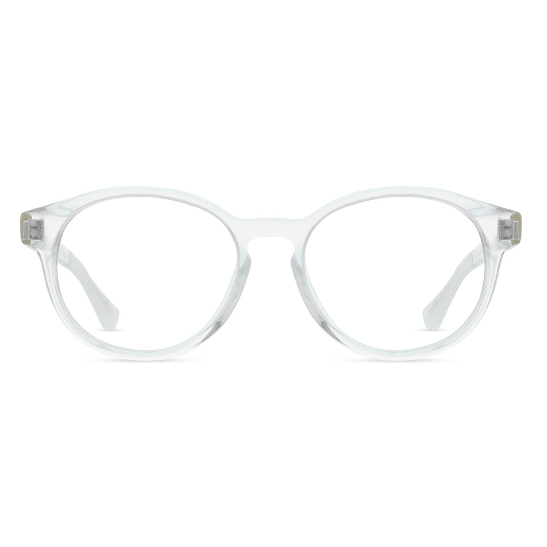 Jonas Paul Eyewear Paul/Paige Round Eyeglass Frames, Clear