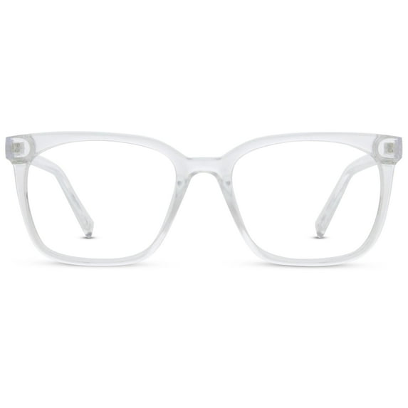 Jonas Paul Eyewear Blue Light Glasses Crystal, Magnifying Acrylic Lens, Unisex