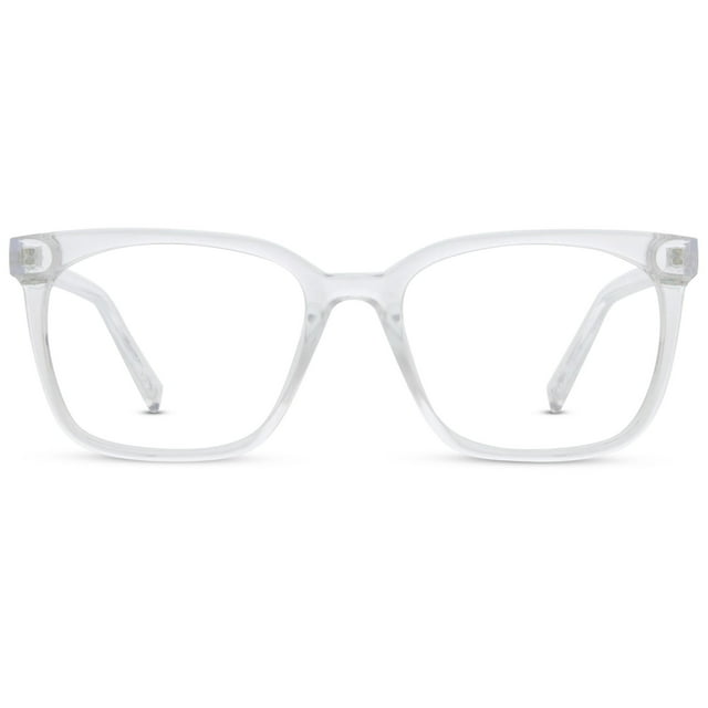 Jonas Paul Eyewear Blue Light Glasses Crystal, Magnifying Acrylic Lens