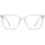 Jonas Paul Eyewear Blue Light Glasses Crystal, Magnifying Acrylic Lens, Unisex