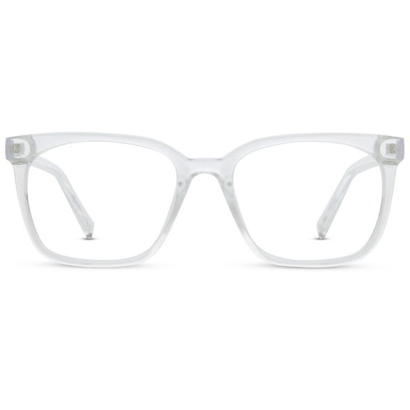 Jonas Paul Eyewear Blue Light Glasses Crystal, Magnifying Acrylic Lens, Unisex