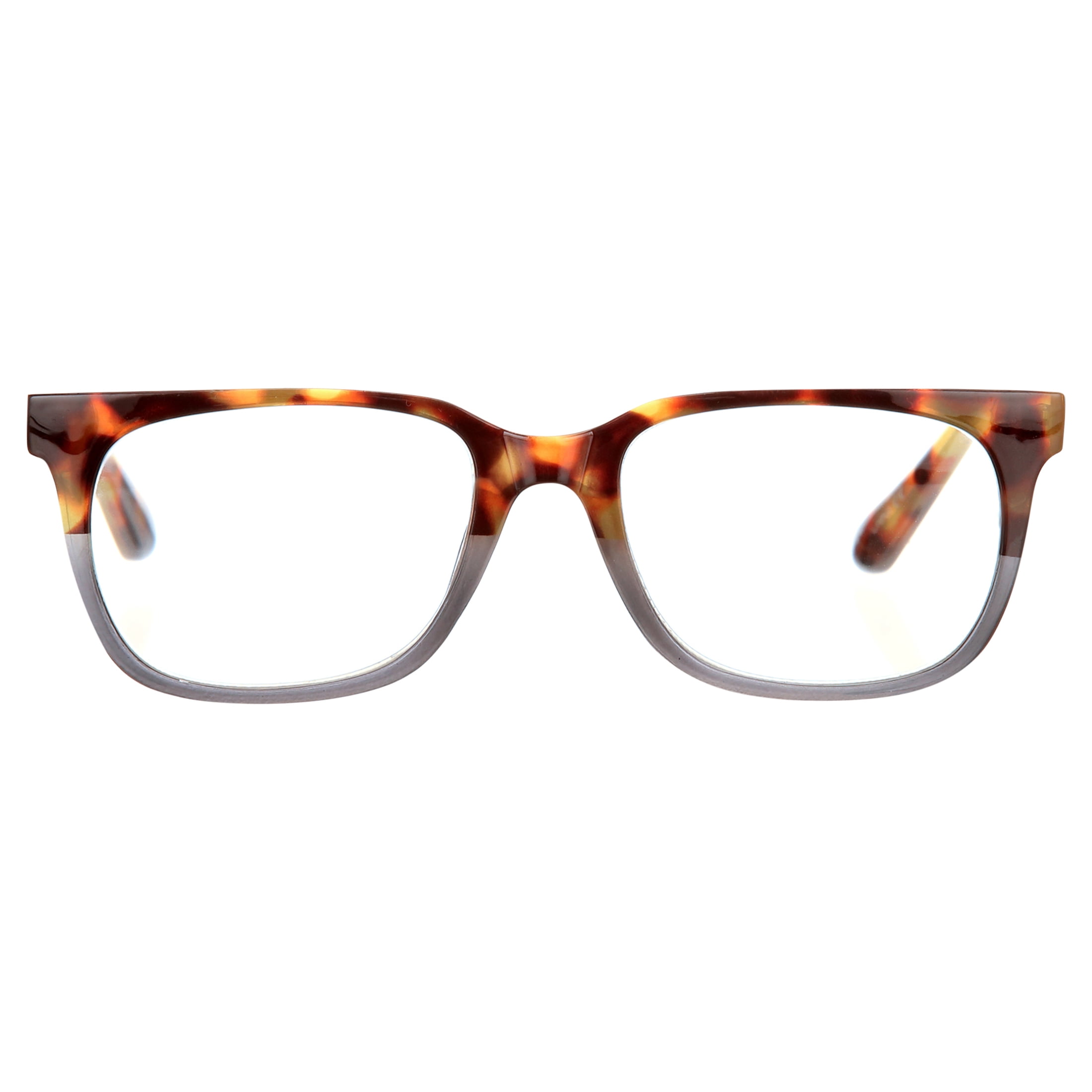 Jonas Paul Eyewear Blue Light Glasses, Tortoise / Blue Fade, Magnifying Acrylic Lens, Unisex