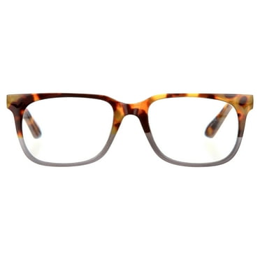 Jonas Paul Eyewear Blue Light Glasses, Tortoise / Blue Fade, Magnifying Acrylic Lens, Unisex