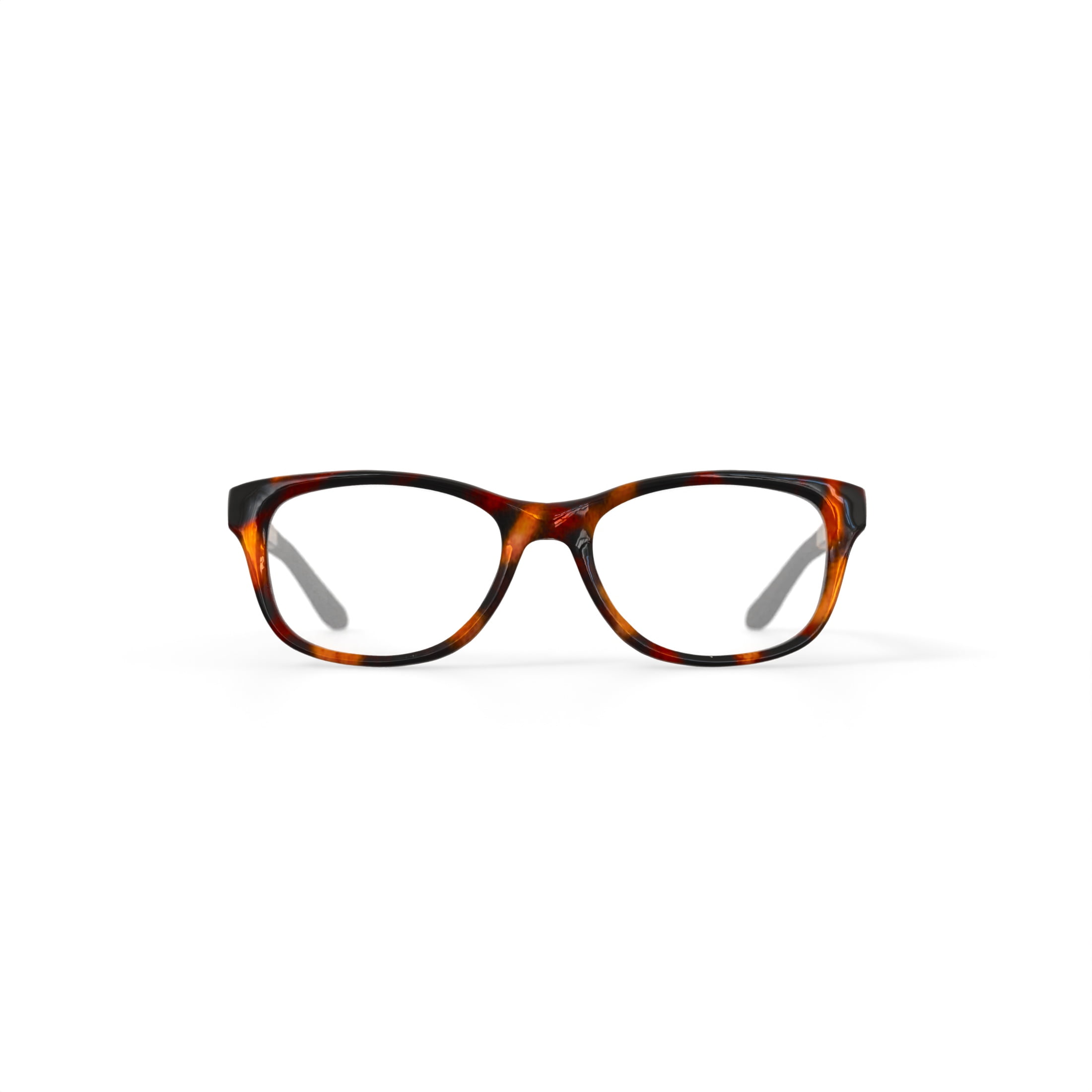 Jonas Paul Youth Miles/Maddie Square Prescription Eyeglasses with Case, Brown Tortoise