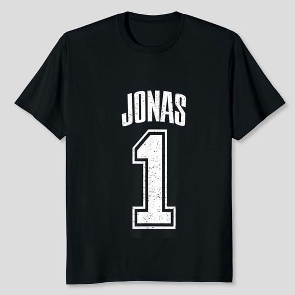 Jonas Supporter Number 1 Greatest Fan T-Shirt Unisex, Sizes S-5XL, Tbun