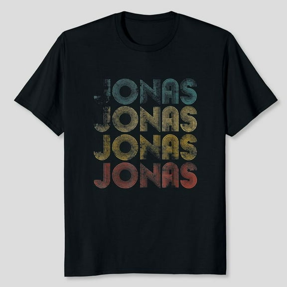 Jonas first given name pride vintage distressed T-Shirt Unisex, Sizes S-5XL, Tbun
