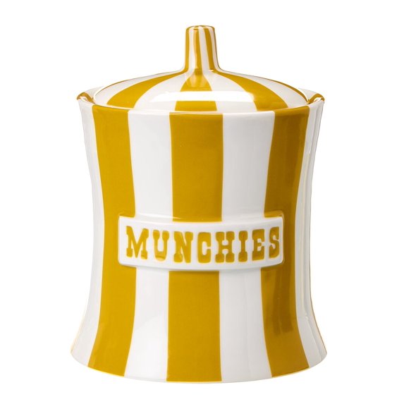 Jonathan Adler Vice Canister Munchies, Yellow