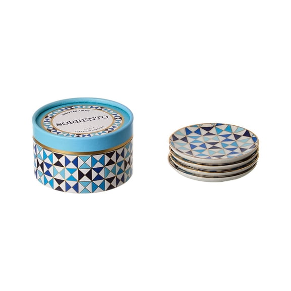 Jonathan Adler Sorrento Coasters, Blue
