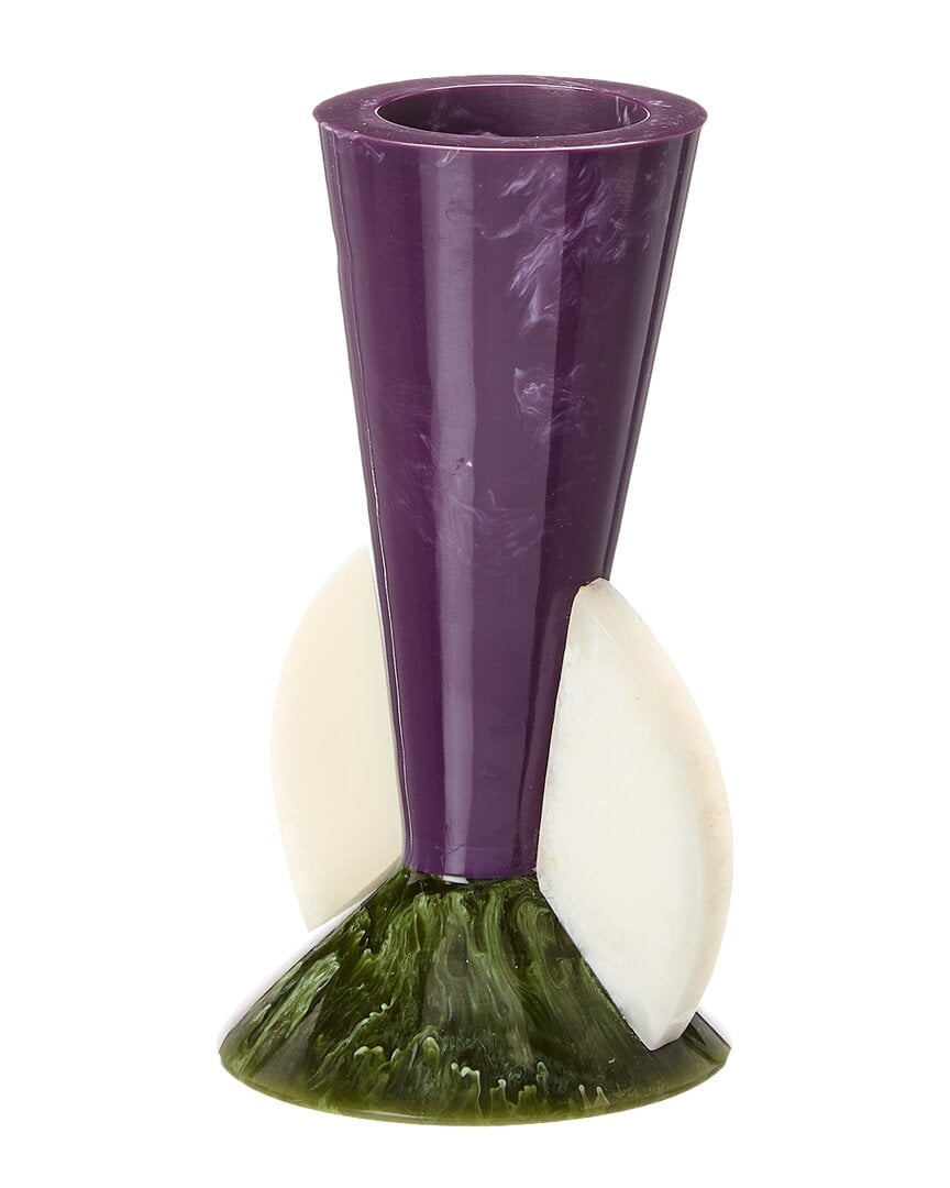 Turquoise Jonathan Adler Bud Vase main image 1