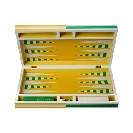 Jonathan Adler Copenhagen Backgammon Set, Yellow