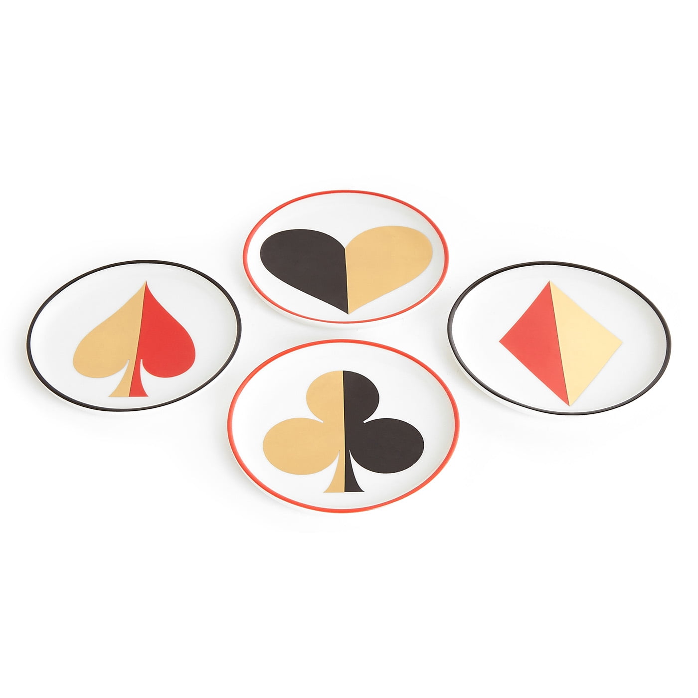 Jonathan Adler Designer Full Deck Porcelain Coaster Set