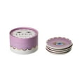 thumbnail image 1 of Jonathan Adler Fleur Coasters, Purple, 1 of 1