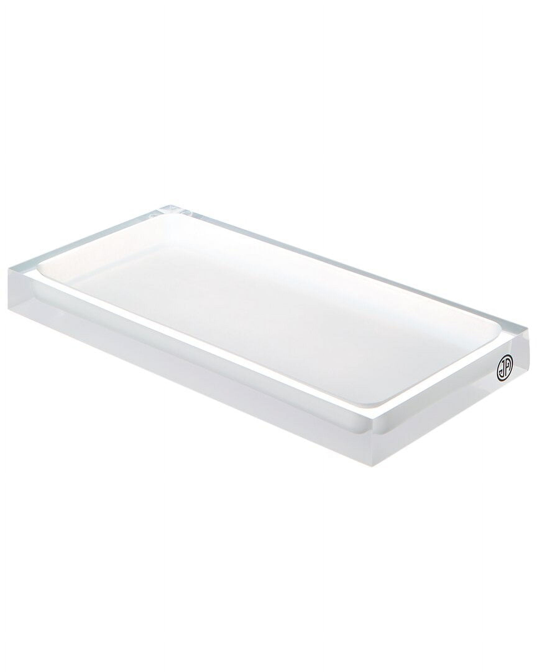 Clear Acrylic Freestanding Hollywood Tray