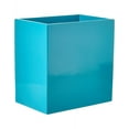 thumbnail image 1 of Jonathan Adler Lacquer Wastebasket, Blue, 1 of 1