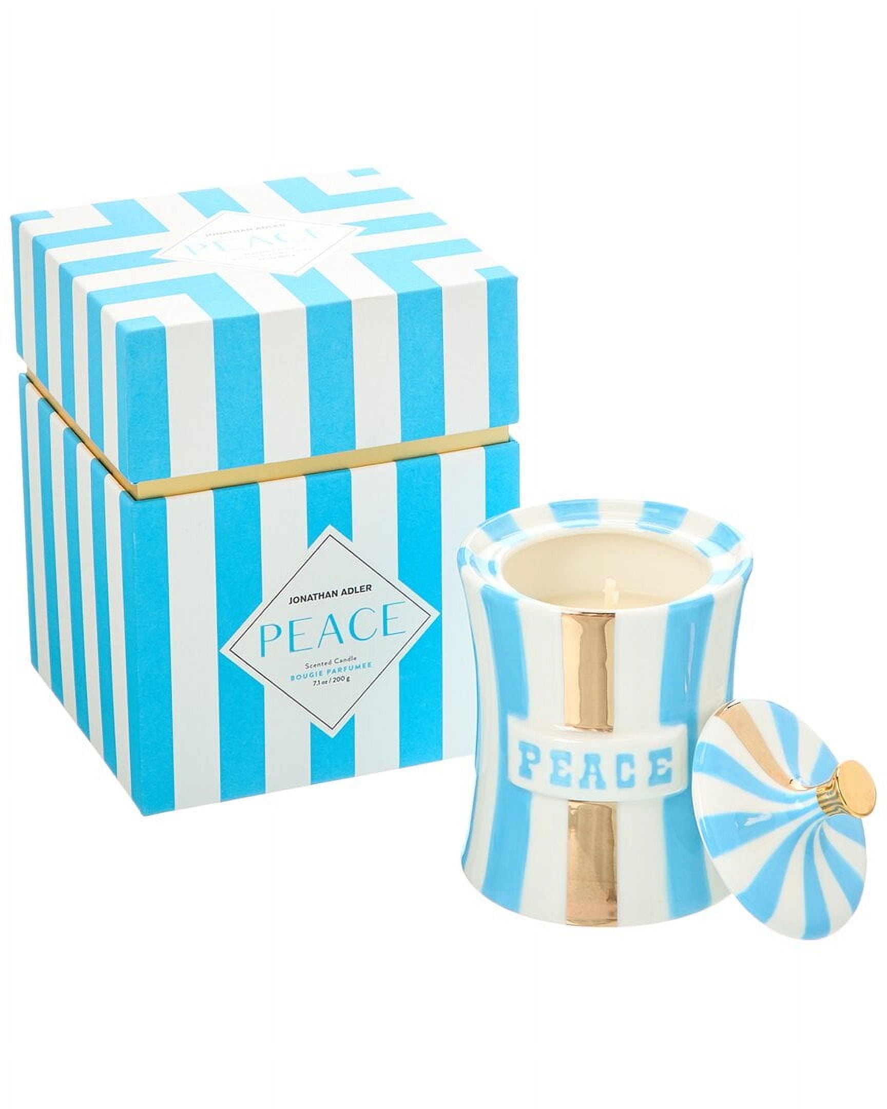 Jonathan Adler Vice Candle: Peace, Blue - Walmart.com