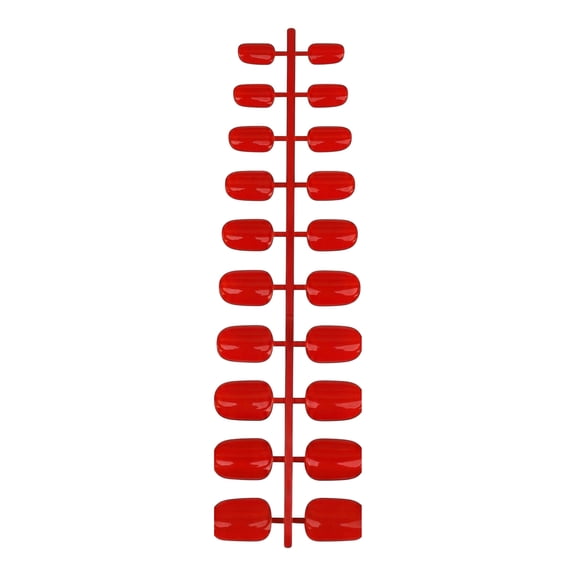 Jonathan C Beauty Instant Party Press-On Nails, Gloss, Cherry Red, Single