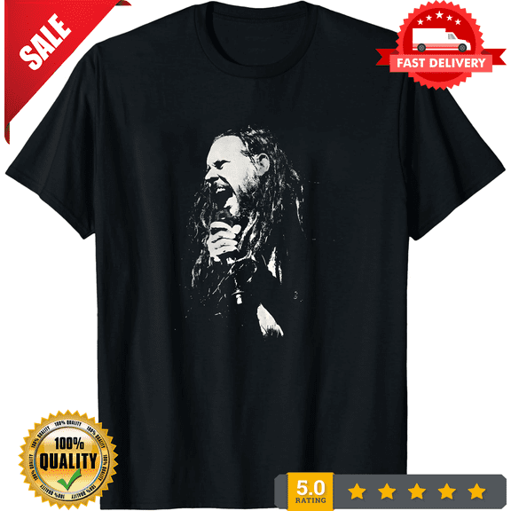 Jonathan DAVIS Heavy Metal Singer Band Graphic Tee Shirt Short-Sleeve T-Shirt, LIMITED EDITION-TH64116