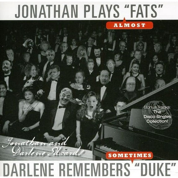 Jonathan Edwards - Jonathan Plays Fats Darlene Remembers Duke - Music & Performance - CD