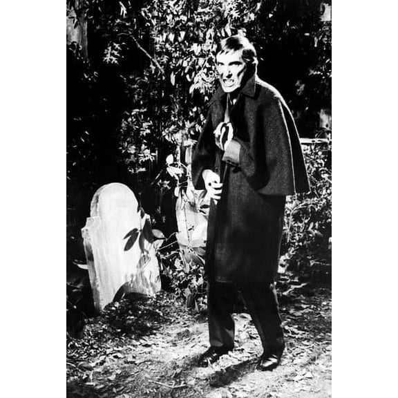 Jonathan Frid Dark Shadows Graveyard Vampire 24x36 Poster