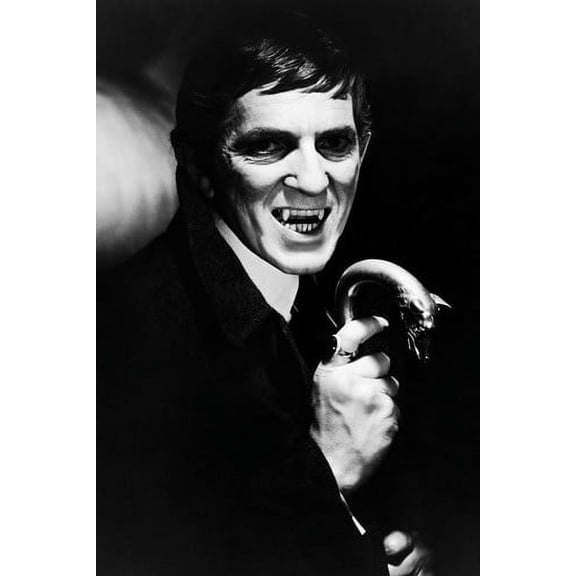 Jonathan Frid Dark Shadows Vampire Teeth Portrait Tv Cult 24x36 Poster