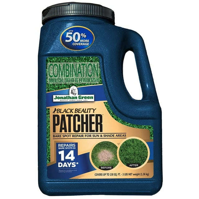 Jonathan Green 10450 Black Beauty Patcher Lawn Bare Spot Repair for Sun