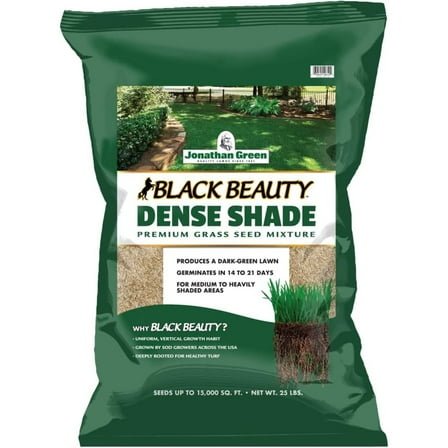 Jonathan Green 10610 Dense Shade Grass Seed Mixture, 25 lbs