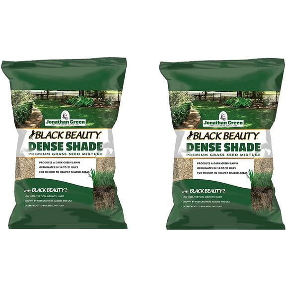 Jonathan Green 10620 Dense Shade Grass Seed Mix, 7 Pounds 2 Pack