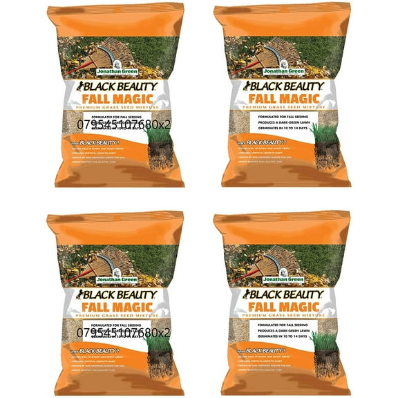Jonathan Green 10768 Fall Magic Grass Seed Mix, 7 Pounds 4 Pack
