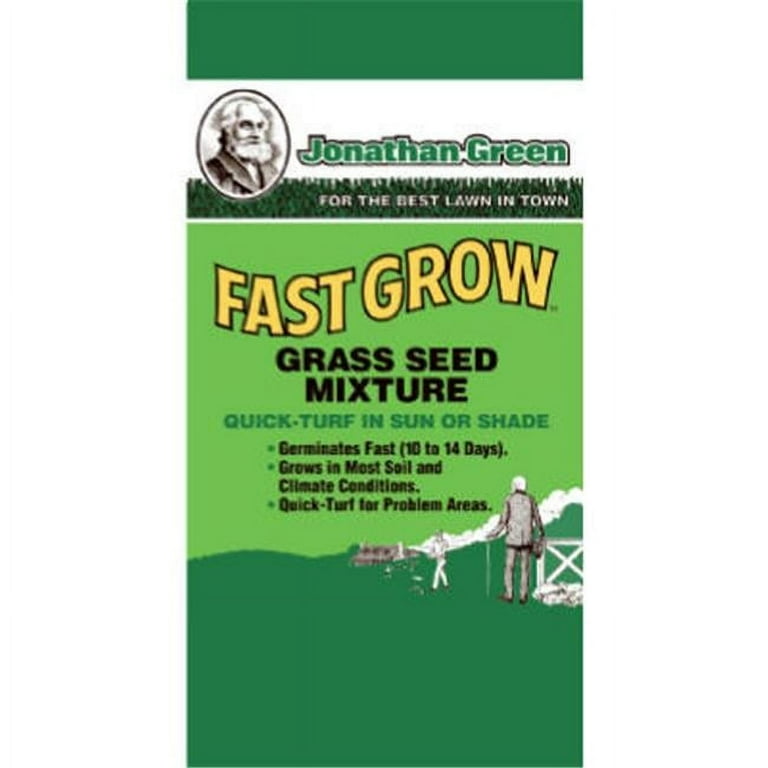 Jonathan Green 10820 3 lbs. Fast Grow Grass Seed Mixture Jonathan Green 10820 3 lbs. Fast Grow Grass Seed Mixture