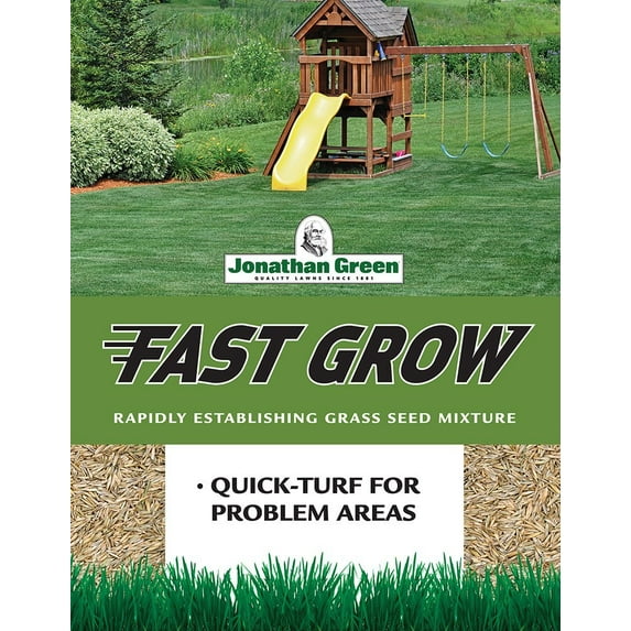 Jonathan Green 10820 Fast Grow Grass Seed Mix, 3 Pounds