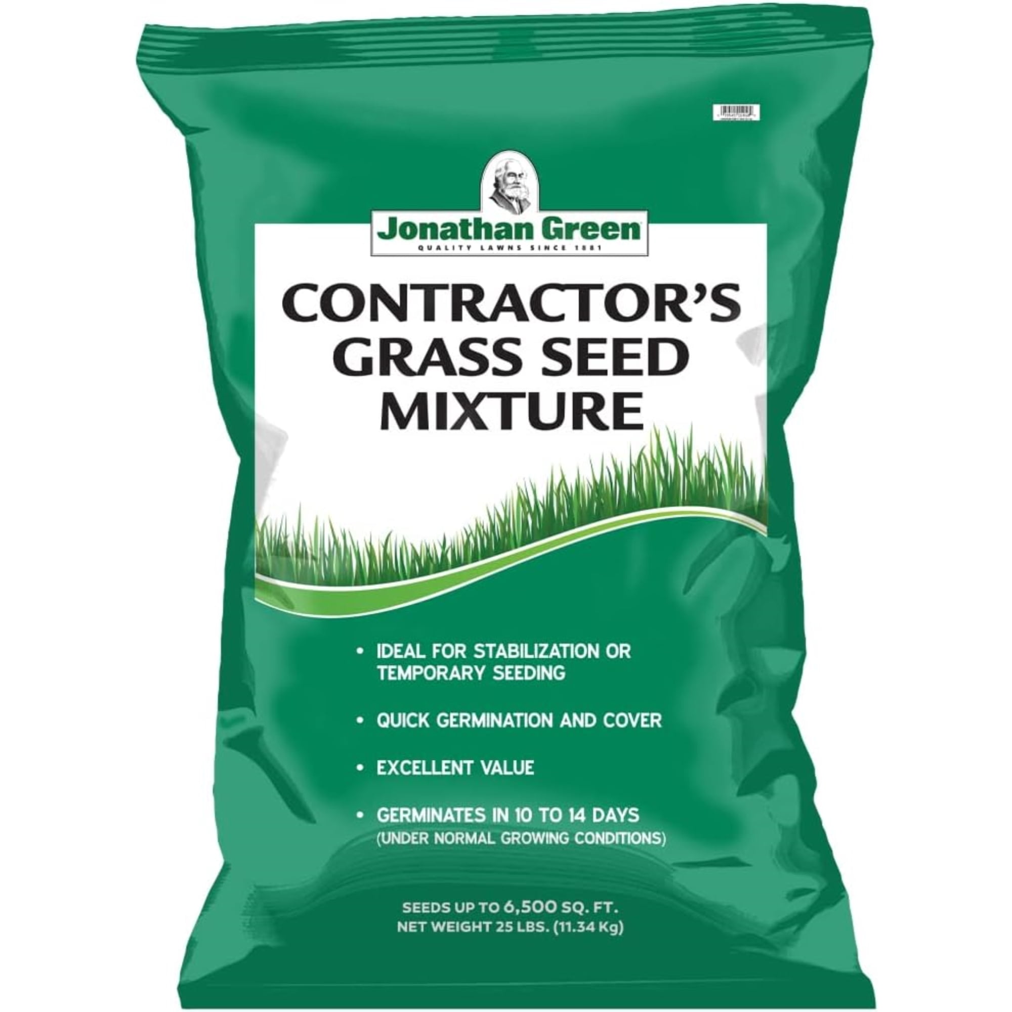 Jonathan Green (#11458) Contractor's Grass Seed Mix -25# bag