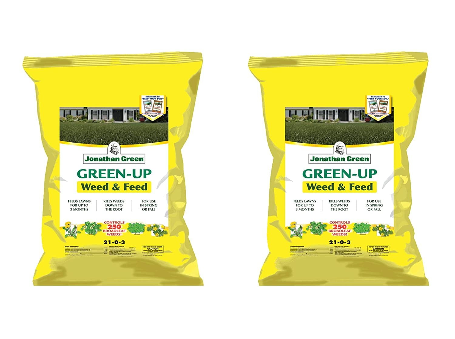 Jonathan Green 12344 Greenup Weed&Feed, 5,000 sq ft 2 Pack