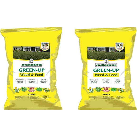 Jonathan Green 12345 Greenup Weed&Feed, 15,000 sq ft 2 Pack