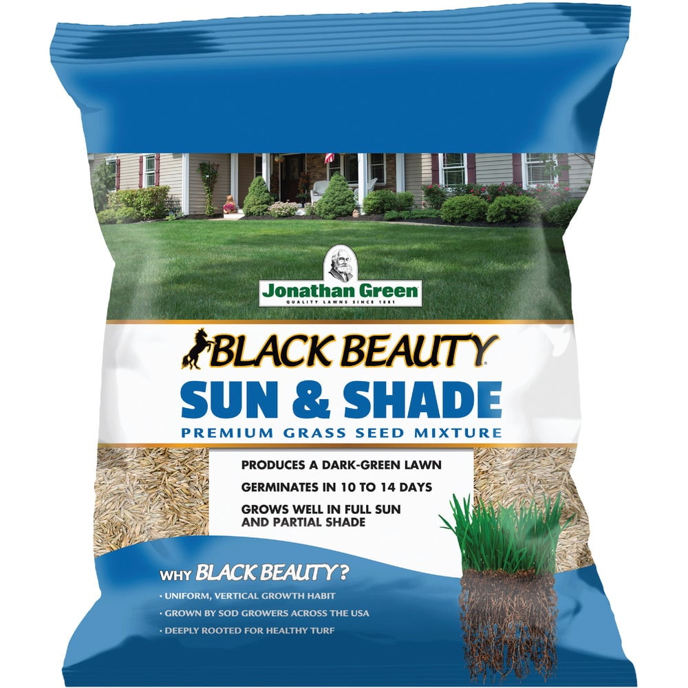 Jonathan Green Black Beauty 1 Lb. 375 Sq. Ft. Coverage Sun & Shade Grass Seed(JONATHAN GREEN
