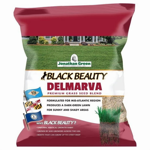 Jonathan Green Black Beauty Delmarva Mix Grass Seed, 3lb