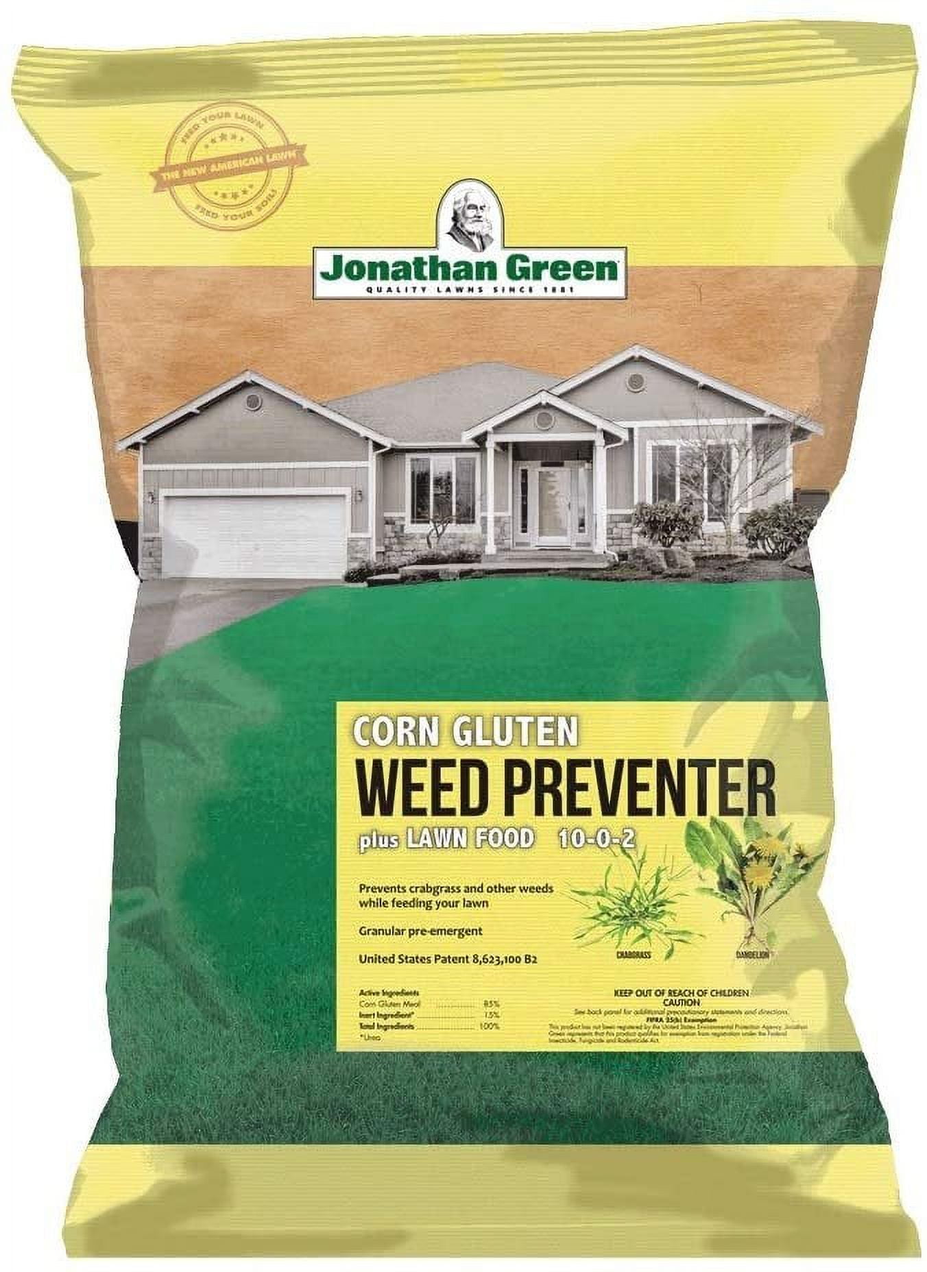 Jonathan Green Organic Corn Gluten Weed Preventer, Crabgrass