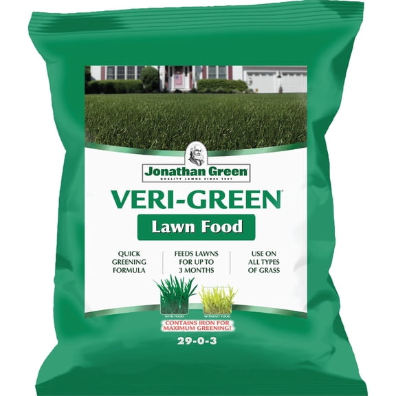 Jonathan Green Green Up Lawn Fertilizer, 29-0-3 15.6 lbs with No Phosphorus Formula