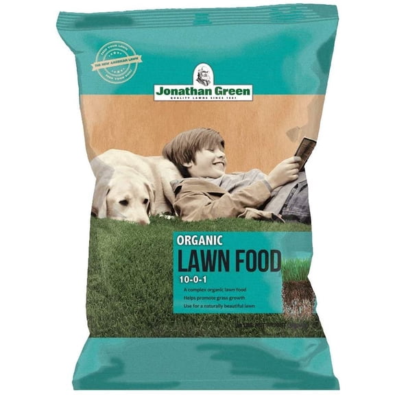 Jonathan Green Organic Organic 8-0-1 Lawn Food For All Grass Types 20 lb. 5000 sq. ft.