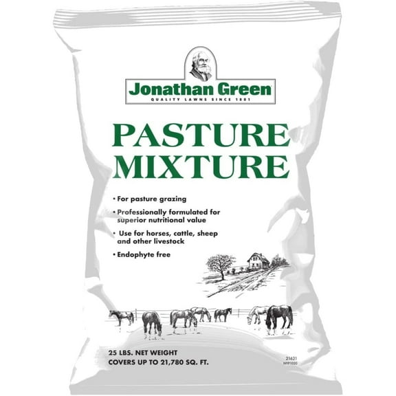 Jonathan Green Pasture Grass Mixture (Covers up to 21,780 sq ft) 25lb