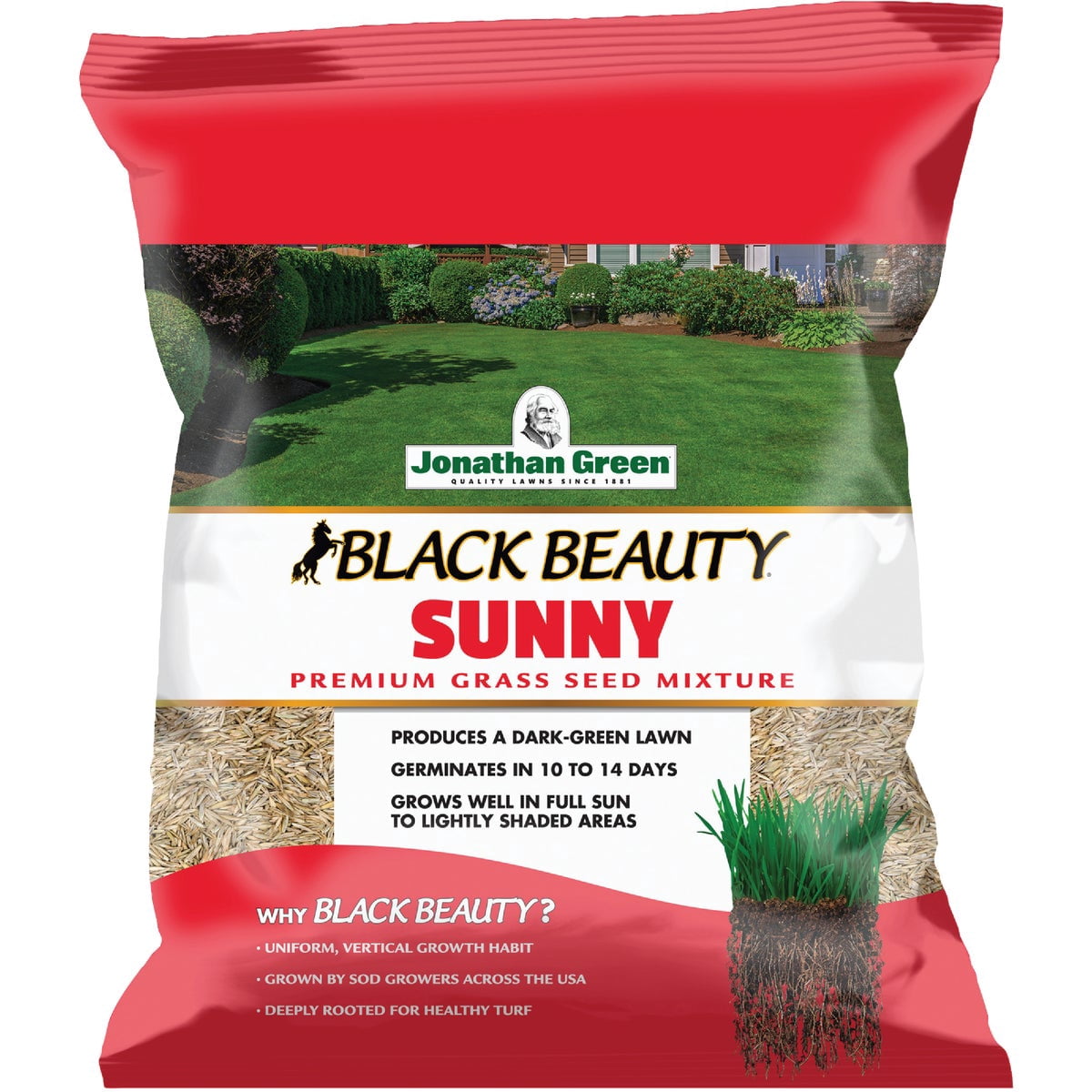 Jonathan Green & Sons, 7 lb, Full Sun Grass Seed Mixture