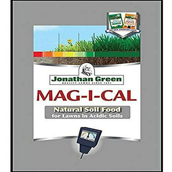 Jonathan Green & Sons Pack of 6 11353 Mag-I-Cal Natural Food for Lawns in Acidic Soils, 5,000 sq ft, One Bag