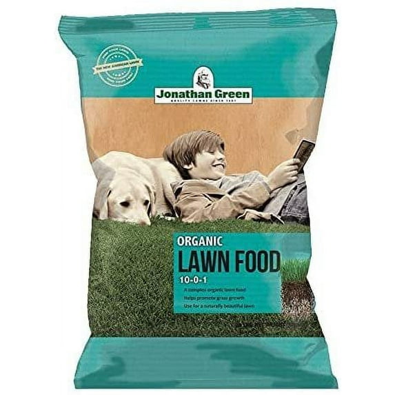 Jonathan Green & Sons Set of 2 7566565 Organic Lawn Food 10-0-1 5,000 sq. ft.